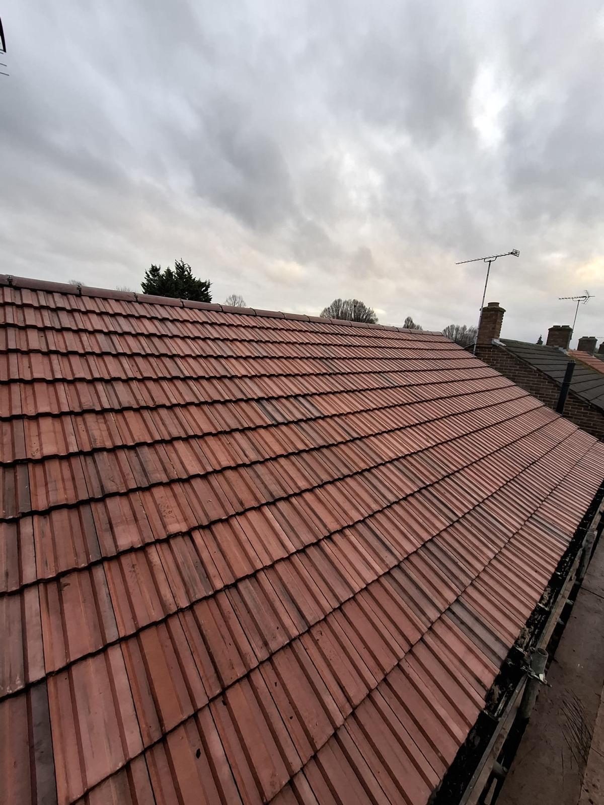 Roofing project completed by Medway Trade Group