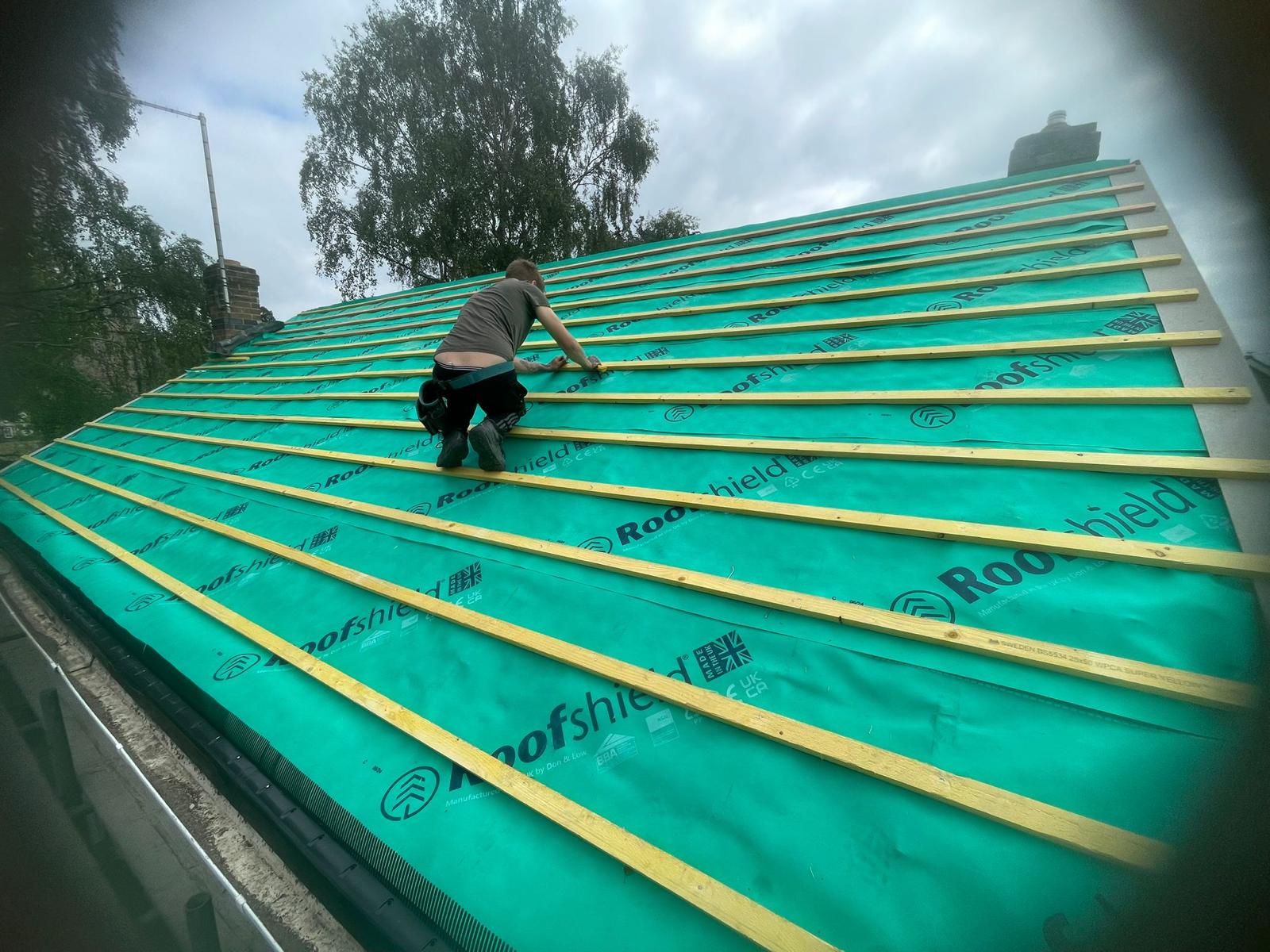 Guttering project completed by Medway Trade Group